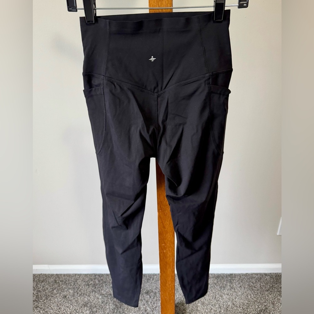Halara UltraSculpt High Waisted Tummy Control 7/8 Leggings Black Size Small NWOT - Picture 10 of 12